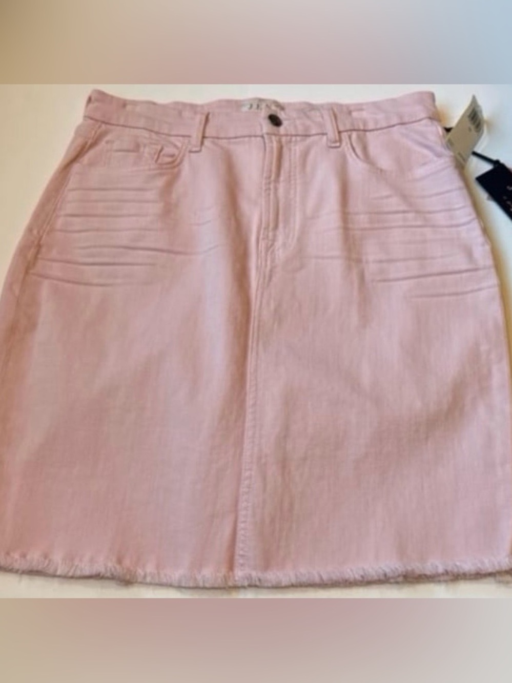 7 For all Mankind Jen 7 denim pencil skirt